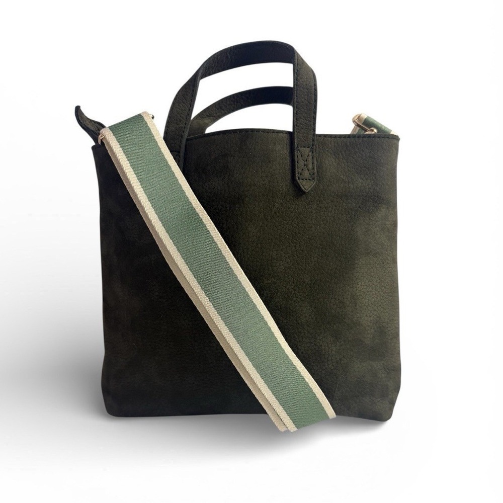 Madewell‎ Zip-Top Transport Crossbody Nubuck - Deep Marsh - Replacement Strap